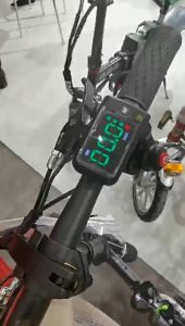 tay ga đồng hồ báo pin phù hợp các loại vol 24 36 48 60 hiện thị tốc độ quãng đường đi dung lượng pin