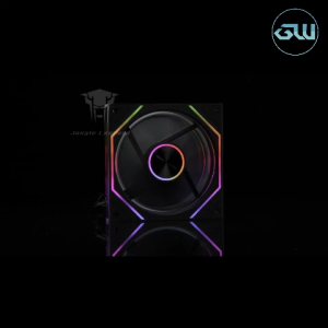 Jungle Leopard PRISM 4RS Ultra ARGB Fan for PC 120mm 1850RPM RGB 5V3 Pin ARGB and 12V 4-Pin PWM
