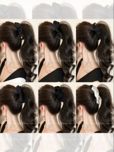 PINK EMPRESS | High Ponytail Use Banana Clip Accessory