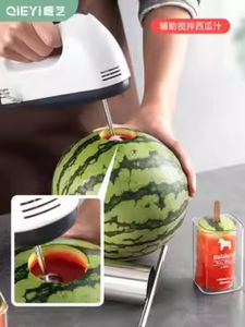 Stainless Steel Watermelon Hole Opener Ice Cream Special Tool Commercial Use Kitchen Fruit Divider Tool for Eating Watermelon