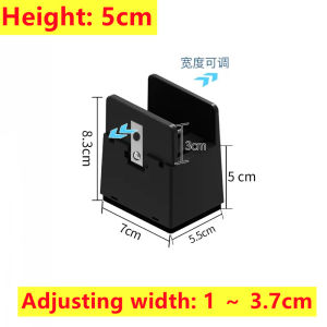 4Pcs Adjustable Chair Feet Riser Screw Clamp 2/4 Inch Height Heavy Duty Sofa Tables Bed Furniture Risers Square Round Chair Legs