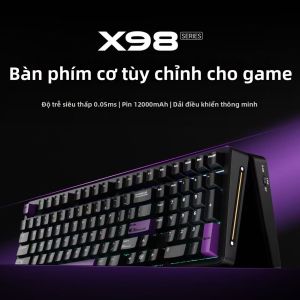 EWEADN | Bộ Bàn Phím và Chuột Bluetooth Không Dây 3 Chế Độ Tùy Chỉnh có Thể Thay Thế Nhanh
