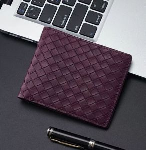 (SG) Fashion Men PU Leather Wallet Card Holder Note Cash Holder Wallet