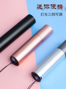 Đèn Pin LED Cầm Tay Mini Cho Trẻ Em Đèn Pin Dùng Trong Nhà Ngoài Trời Không Gây Hại Cho Mắt Cường Độ Sáng Cao Có Thể Sạc Lại