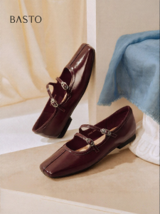 Basto | Simple Vintage Commuter Womens Flat Shoes