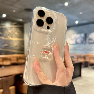 Creative Personality Small Audience Apple 16Promax Phone Case Full Cover Golden Fish Anti-Fall Silicone Protective Shell