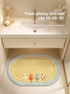 XIANSU | Thảm Nhà Tắm Thấm Nước Chống Trượt