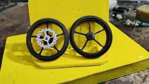miniatur velg racing plus piringan cakram