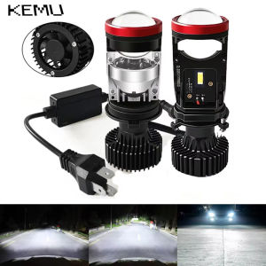 2pcs Car Headlights Bulb H4 Lenses LED Lamp H4 LED CANbus Headlights H4 Mini Projector Led For Motorcycle Ultra Bright Headlight