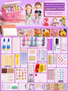 Non-toxic Fast-drying Modeling Clay Kit