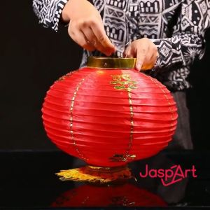 Lampion Parasut / Lampion Lipat Polos / LAMPION KAIN IMLEK POLOS Lentera Polos lampion polos