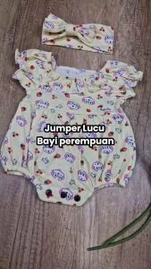 Desain Romper Bayi Nyaman untuk Anak Perempuan Usia 0-12 Bulan