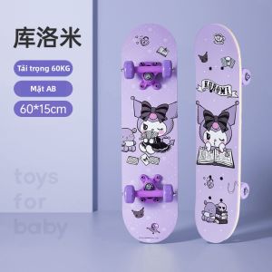 LELEYU | Bộ Ván Trượt Bánh Tứ Mới Cho Trẻ Học Đường