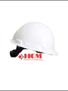 3M H701R - Nón bảo hộ 3M màu trắng không có lỗ thoáng khí nón giúp giảm chấn và chịu va đập chịu lực tốt sử dụng trong xây dựng nhà máy