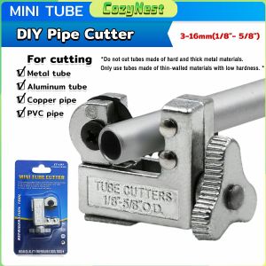 C.N. Mini Tube Cutter 1.5"-5.8" (3-16mm) for Cutting Aluminum/Plastic Tube/Copper/thin Stainless Steel/PVC/Brass pipe