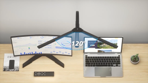 ไฟตั้งโต๊ะ24WไฟLEDหัวคู่โคมไฟหนีบโต๊ะ แสงไฟปรับได้ สวิงอาร์มหรี่แสงได้ ช่วงแสงขนาดใหญ่ โคมไฟตั้งโต๊ะ โคมไฟอ่านหนังสือ