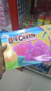 Mainan Anak Pasir Ajaib Big Castle – Bisa Dibentuk Edukatif & Kreatif Cocok untuk Indoor & Outdoor