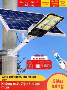OULIANGDA | Đèn Đường Ngoài Trời Sử Dụng Năng Lượng Mặt Trời 2000W Chống Nước