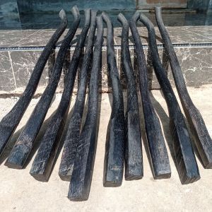 Doran gagang cangkul hitam asli / gagang cangkul kayu aren