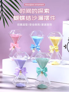 Diamond Sand Timer Crystal Decorative Items Nordic 3D Timer 15/30/60 Minutes Festival Gifts Home Decor Geometric Desktop Decor