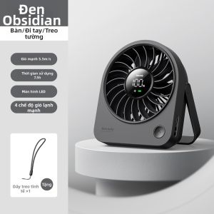 Aecooly | Quạt Để Bàn Mini Êm Ả