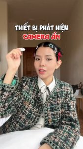 Máy Dò Camera Ẩn CD5 - Bảo Vệ An Toàn Cá Nhân Công Nghệ Hiện Đại Phạm Vi Quét 5m Pin Sạc Cao