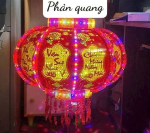 LỒNG ĐÈN LED ĐIỆN TỬ TỰ XOAY 360* #60  PHẢN QUANG CHỮ VIỆT MẪU MỚI SIÊU ĐẸP SIÊU BỀN