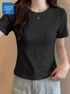 Jeanswest | Summer Short Sleeve Stylish Petite Fitting T Shirt Female 2026 New