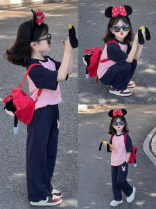 ZIRUIBABA | Summer Girl Sport Set Sleeve Top Long Pants