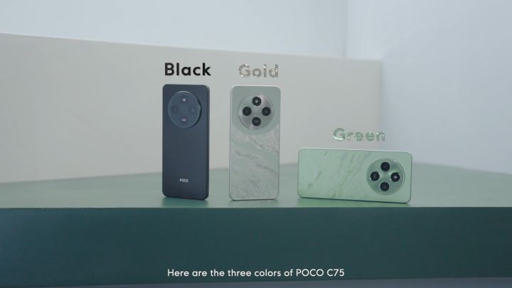 POCO C75 Helio G81-Ultra Processor Smartphone with 50MP Camera - 6GB+128/8GB+256GB Storage Options - Cellphone