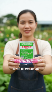 [Combo Giá Sỉ] Thuốc Kích Thích Sinh Trưởng ATONIK 1.8SL Nhật Bản (Gói 10ml) - Siêu Kích Rễ Bật Chồi Thần Tốc Giải Độc Cây Phục Hồi Cây Suy.