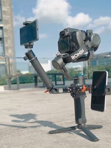 Toccine RS5 xử lý rs4 Handgrip Dây đeo có thể điều chỉnh cầm tay mở rộng L khung Tương thích cho DJI Ronin RS3 mini/RS3/RS3 Pro/RS 2/rsc2 Gimbal ổn định