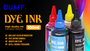 All U Want - QUAFF 100ML CMYK Dye Ink Universal Refill Ink for Inkjet Printers
