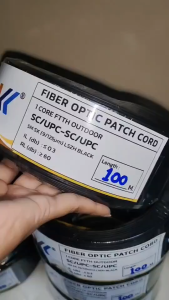 สายไฟเบอร์ออฟติก Single Mode SC/UPC-SC/UPC 1 Core สำหรับ FTTH OUTDOOR ยาว 50-500M