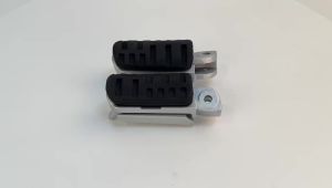 For VOGE DS525X 2023 Motorcycle Front Foot Pegs Footrests Black Pedals DSX 525 DS 525 DSX Front Foot Pegs Anti-Slip Foot Rest
