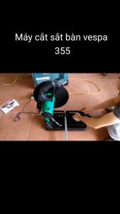 Máy Cắt Sắt Bàn VESPA VS-355 Công Nghệ Italya-Công Suất 2500w-Sẵn Đá Cắt 355mm-Motor Lõi Đồng