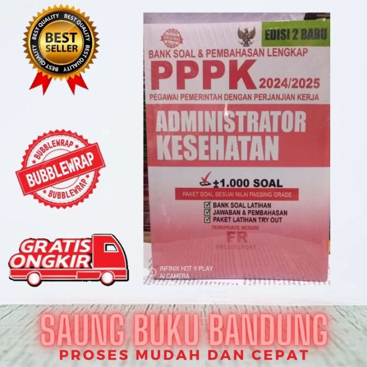 Buku Bank Soal & Pembahasan Lengkap PPPK ADMINISTRATOR KESEHATAN 2024/ ...