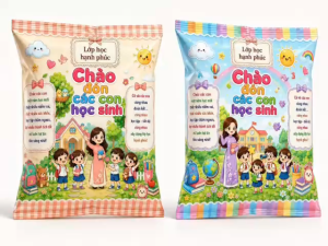 Túi đựng quà bằng giấy tặng học sinh