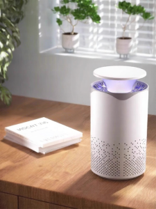 เครื่องกำจัดอากาศขนาดเล็กสำหรับโต๊ะทำงาน กำจัดกลิ่นและแก๊สไอดี กำจัดขนสัตว์เลี้ยง กำจัดควันบุหรี่ เครื่องกำจัดอากาศแบบพกพา