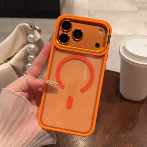 JZ เคสมือถือ เคสแม่เหล็ก เคส สําหรับ iPhone 17 Pro Max 17 Air magnet TPU Case เคสไอโฟน เคสมือถือพร้อมขาตั้ง ขาตั้งในตัว