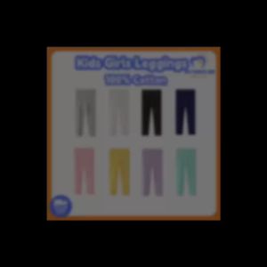 [SG] 100% Cotton Toddler Girls Bottoms Leggings Kids Girl Legging Baby Pants Children Casual Clothes Pre-school Girl Bottoms Plain Color