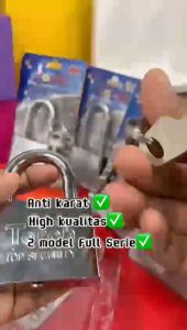 Gembok Putih Anti Maling