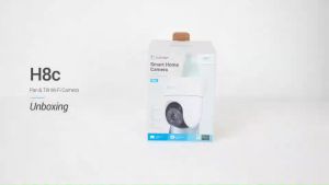 EZVIZ กล้องวงจรปิด ภายนอก H8c Pro 2K ความคมชัด 3MP ติดตามความเคลื่อนไหว ภาพสี 24 ชม. คุยโต้ตอบ