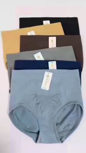 Esuna Tummy control Underwear เอวสูง กระชับสัดส่วน เก็บพุง ยกก้น กางเกงในรัดหน้าท้องผู้หญิง และดีไซน์รังผึ้งที่ให้รูปร่างดูดีขึ้น