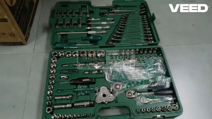 SC-09014G ชุดเครื่องมือซ่อมรถยนต์ SATA 128+1 ชิ้น เครื่องมือพิเศษสำหรับซ่อมรถยนต์ ประแจวงล้อ ชุดซ็อกเก็ต 09014G