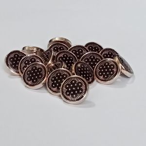[COD] isi 144pcs kancing jamur/kancing baju Glitter hitam ukuran 11mm/13mm/15mm/18mm/21mm