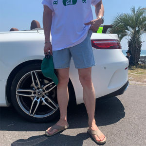 DAVID&ME | Trendy Stylish Comfortable Loose Jeans Shorts