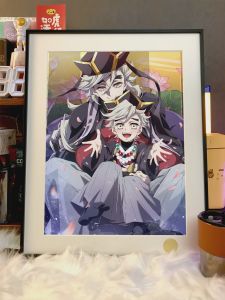 KAYOU | Diamond Painting Demon Slayer Doma Diamond Mosaic Handmade Art Exquisite Creative Gift Home Decor