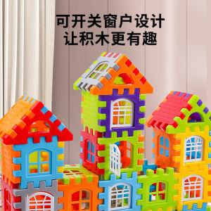 Đồ Chơi Khối Xây Dựng Nhà Cỡ Lớn Cho Trẻ Em Từ 3-6 Tuổi Đồ Chơi Lắp Ráp Giáo Dục Trí Tuệ Cho Bé Trai Từ 7-12 Tuổi