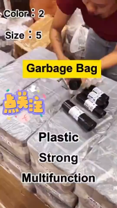 Ecoplanet Thin And Thick Trash Garbage Bag Small/Medium/Large/XL/2XL per Roll (Can be used for Clothes!)